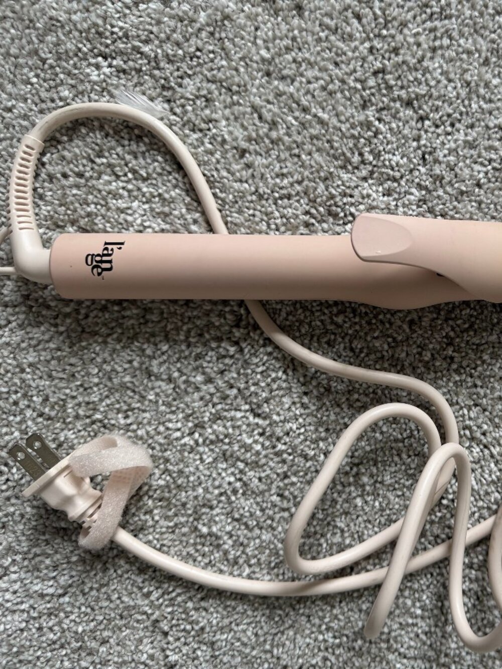 L'ange Le Clip Titanium Barrel Curling Iron